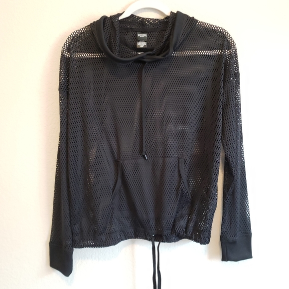 Victoria's Secret Tops - Victoria Secret Sport Mesh Net Pull Over Hoodie